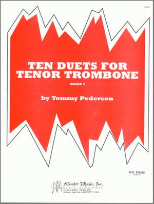 Pederson: Ten Duets For Tenor Trombone