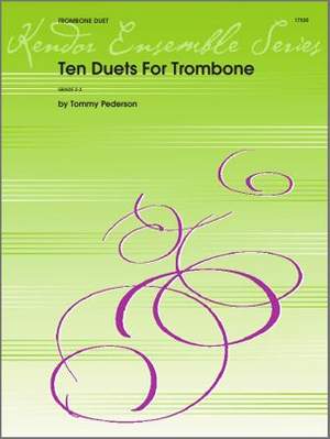 Pederson: Ten Duets For Trombone