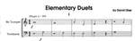 David Uber: Elementary Duets Product Image