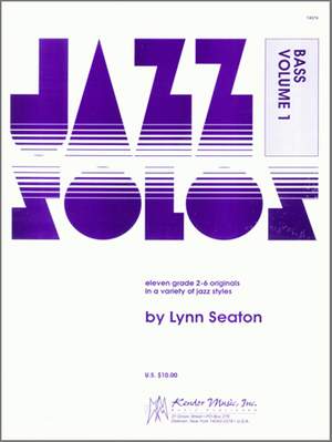 Seaton: Jazz Solos For Bass, Volume 1