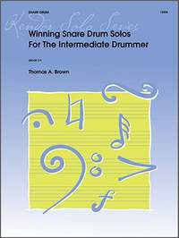 Tom Brown: Winning Snare Drum Solos For Intermediate Drummer
