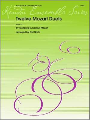 Wolfgang Amadeus Mozart: Twelve Mozart Duets Kv 387