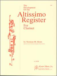 Heim: Development Of The Altissimo Register