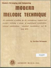 Gordon Delamont: Modern Melodic Technique