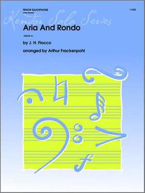 Joseph=HectoFiocco: Aria And Rondo For Tenor Saxophone