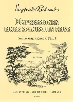 Siegfried Behrend: Impressionen einer spanischen Reise