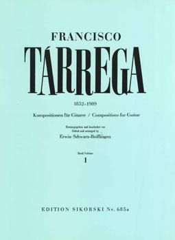Francisco Tárrega: Kompositionen fur Gitarre