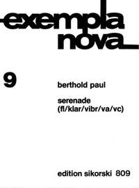 Berthold Paul: Serenade