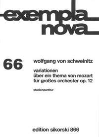 Wolfgang von Schweinitz: Variationen über ein Thema von Mozart