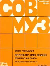 Dmitri Kabalevsky: Rezitativ und Rondo