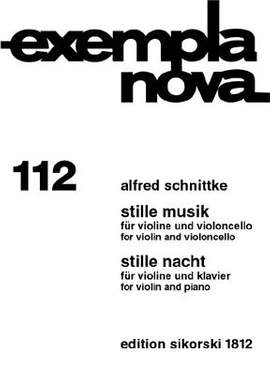 Alfred Schnittke: Stille Musik And Stille Nacht