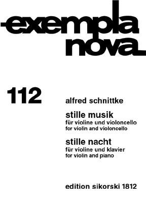 Alfred Schnittke: Stille Musik And Stille Nacht