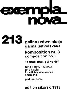 Galina Ustvolskaya: Komposition Nr. 3