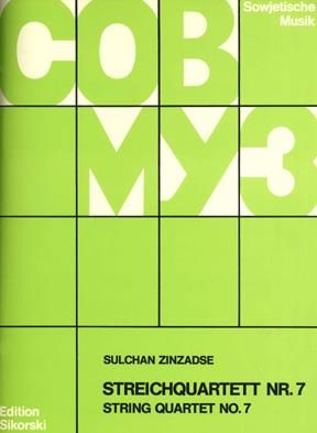 Sulkhan Tsintsadze: Streichquartett Nr. 7