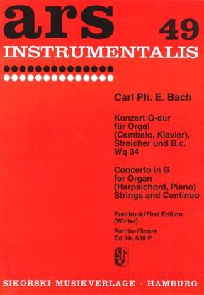 Carl Philipp Emanuel Bach: Konzert