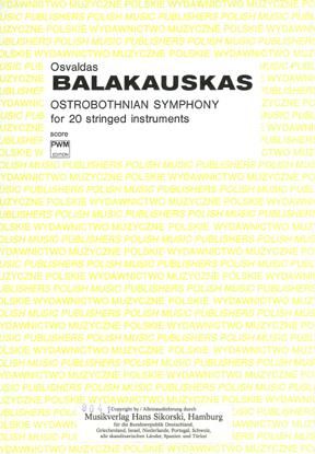 Osvaldas Balakauskas: Ostbottnische Sinfonie