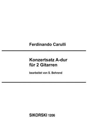 Ferdinando Carulli: Konzertsatz