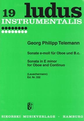 Georg Philipp Telemann: Sonate E