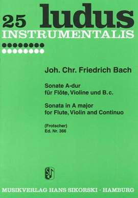 Johann Christoph Friedrich Bach: Sonate