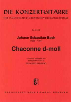 Johann Sebastian Bach: Chaconne In D Minor