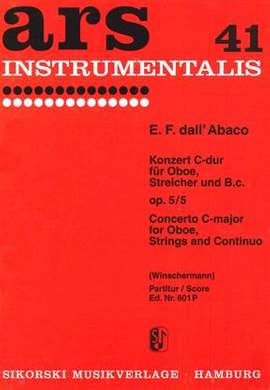 Evaristo Felice dall' Abaco: Konzert