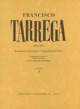 Francisco Tárrega: Kompositionen