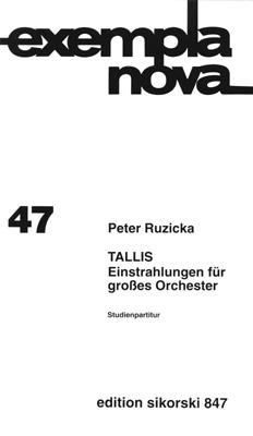 Peter Ruzicka: Tallis