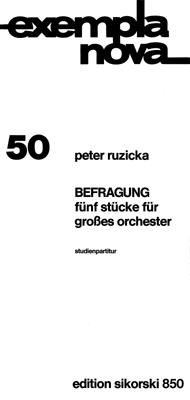 Peter Ruzicka: Befragung