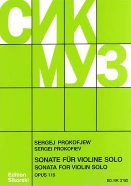 Sergei Prokofiev: Violin Sonata Op.115