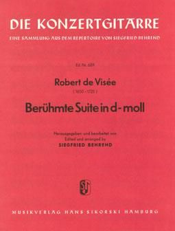Robert de Visée: Berühmte Suite