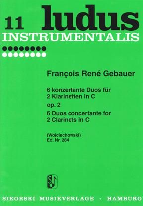 François-René Gebauer: 6 Concertante Duos Opus 2