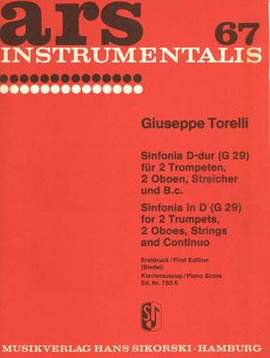Giuseppe Torelli: Sinfonia