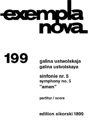 Galina Ustvolskaya: Sinfonie Nr. 5