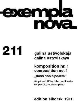 Galina Ustvolskaya: Komposition Nr. 1