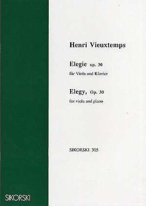 Henri Vieuxtemps: Elegy Op.30