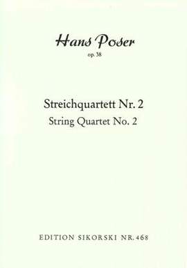 Hans Poser: Streichquartett Nr. 2