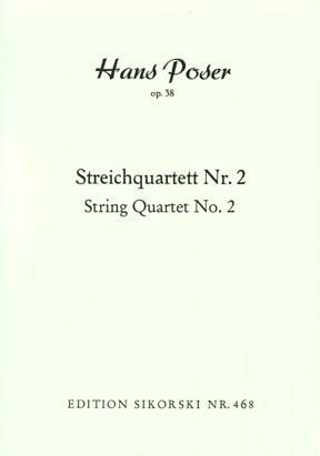 Hans Poser: Streichquartett Nr. 2