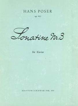 Hans Poser: Sonatine Nr. 3