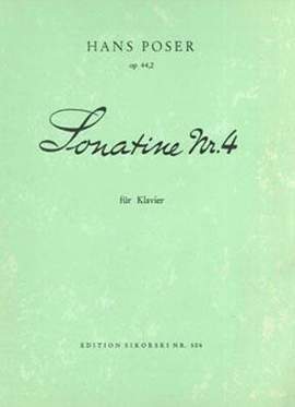 Hans Poser: Sonatine Nr. 4