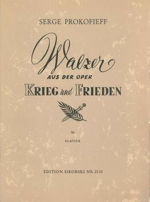 Sergei Prokofiev: Walzer Aus Der Oper Krieg Und Frieden