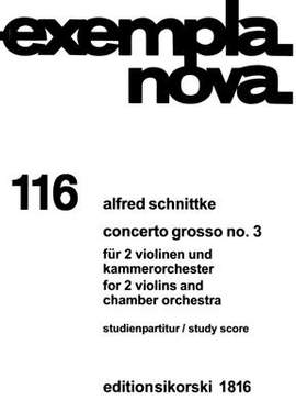 Alfred Schnittke: Concerto Grosso Nr. 3