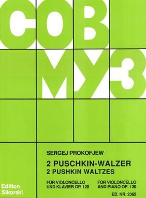 Sergei Prokofiev: 2 Puschkin-Walzer