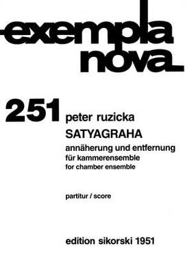 Peter Ruzicka: Satyagraha