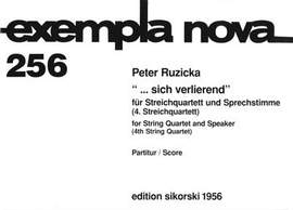 Peter Ruzicka: sich verlierend