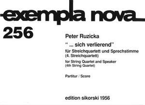 Peter Ruzicka: sich verlierend