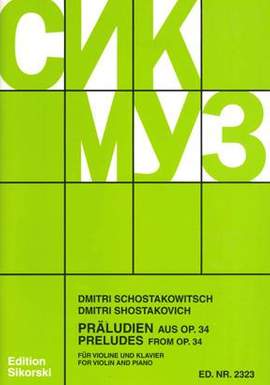Dimitri Shostakovich: 19 Preludes