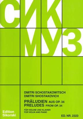 Dimitri Shostakovich: 19 Preludes