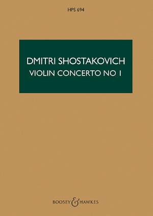 Dimitri Shostakovich: Violin Concerto No.1 In A Minor