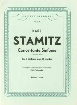 Carl Stamitz: Sinfonia concertante (Sinfonia XIV)