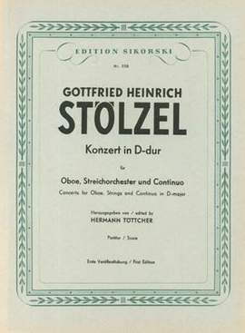 Gottfried Heinrich Stölzel: Konzert
